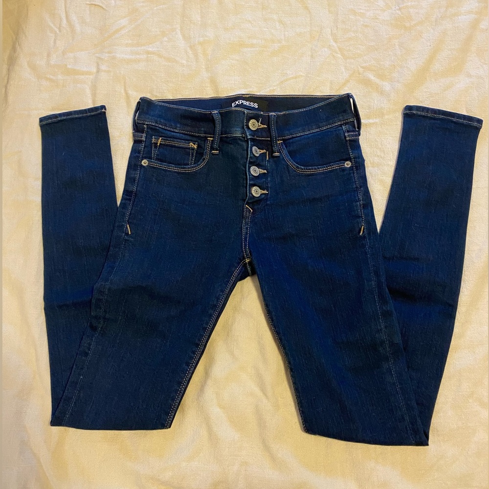 Express jegging 4 button closure